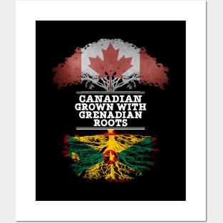 Canadian Grown With Grenadian Roots - Gift for Grenadian With Roots From Grenada Posters and Art